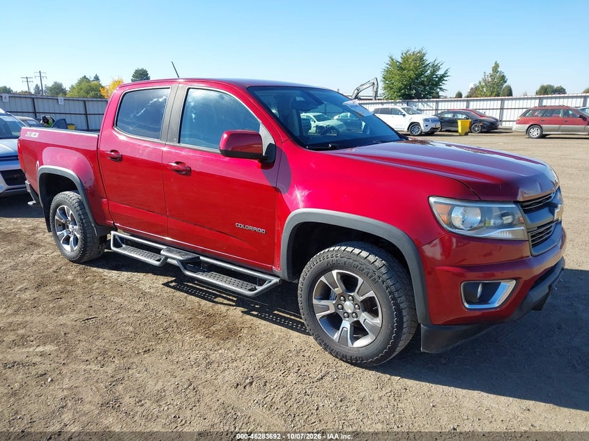 2019 Chevrolet Colorado VIN 1GCGTDEN9K1348345 — IAAI salvage auction photo