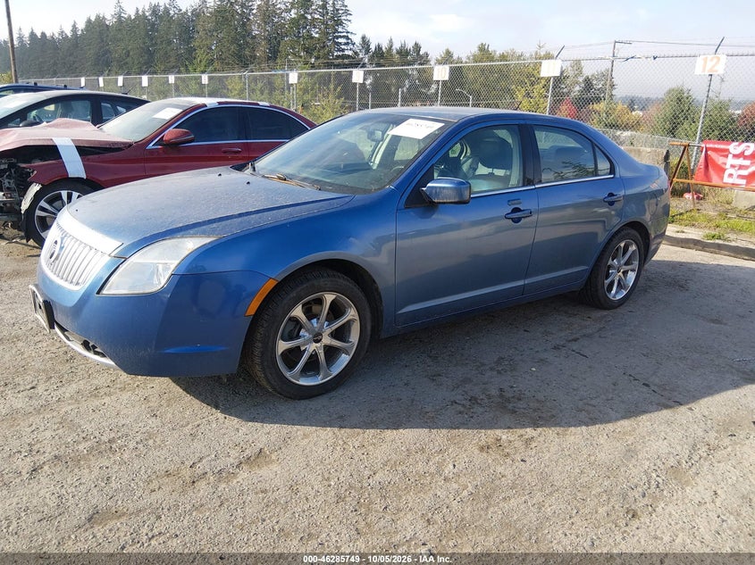 2010 Mercury Milan VIN 3MEHM0JG5AR645312 IAAI salvage auction — NORMAL WEAR, Clear (Washington), sold $350 on 2026-10-21 (photo 2)