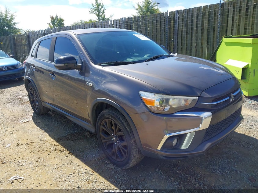 2018 Mitsubishi Outlander VIN JA4AP3AU4JU003393 IAAI salvage auction — Normal Wear & Tear, Clear, sold $2,025 on 2026-10-19 (photo 1)