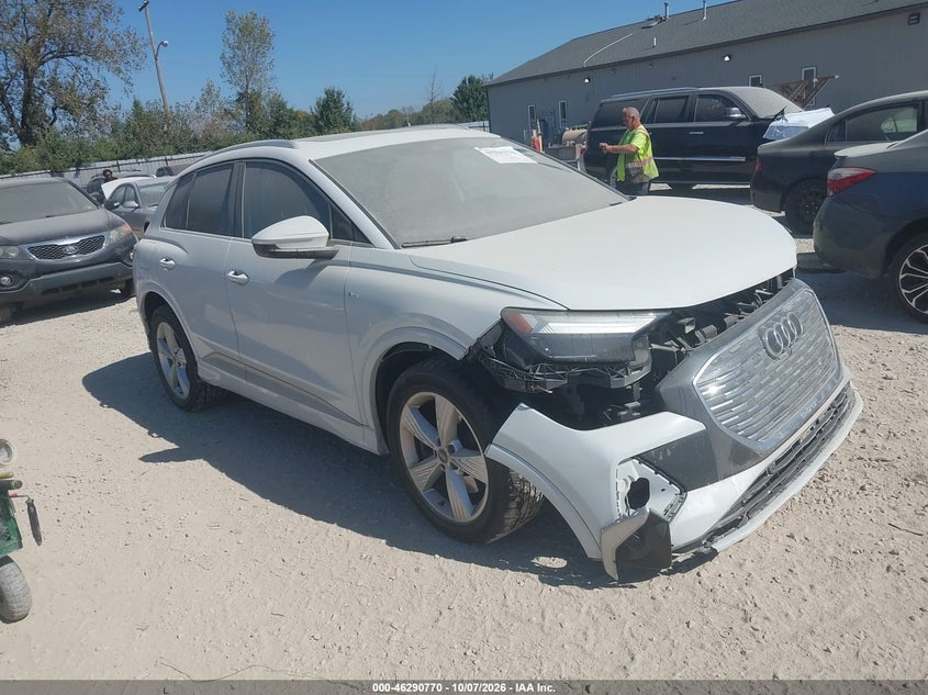 2023 Audi Q4 e-tron VIN WA1K2BFZ3PP032814 — IAAI salvage auction photo