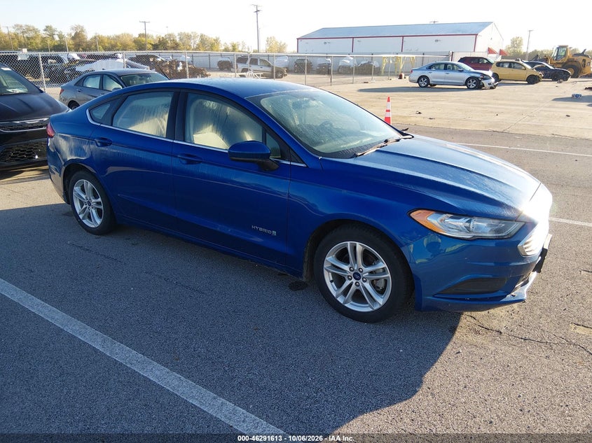 2018 Ford Fusion VIN 3FA6P0UU8JR279000 — IAAI salvage auction photo