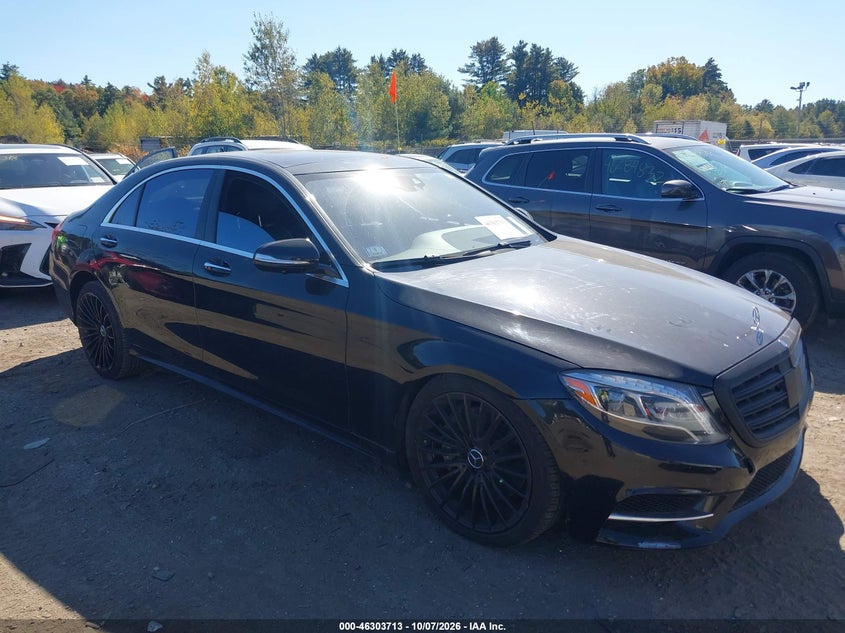 2015 Mercedes-benz S-klasse VIN WDDUG8FB5FA083812 — IAAI salvage auction photo
