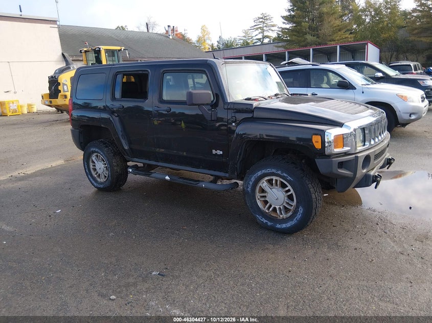 2007 Hummer H3 VIN 5GTDN13E578233862 IAAI salvage auction — NORMAL WEAR, Original (New Hampshire), sold $0 on 2026-10-16 (photo 1)