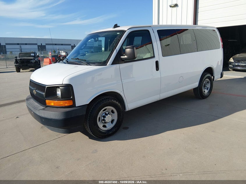 2017 Chevrolet Express 2500 VIN 1GAWGEFF3H1264083 IAAI salvage auction — NORMAL WEAR, Sf97 (Texas), sold $16,500 on 2026-10-21 (photo 2)