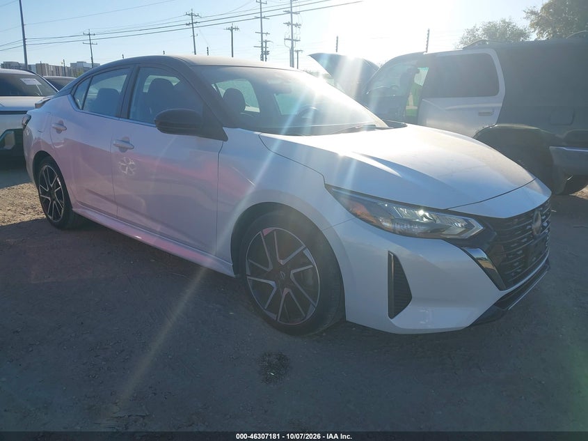 2025 Nissan Sentra VIN 3N1AB8DV7SY228558 — IAAI salvage auction photo