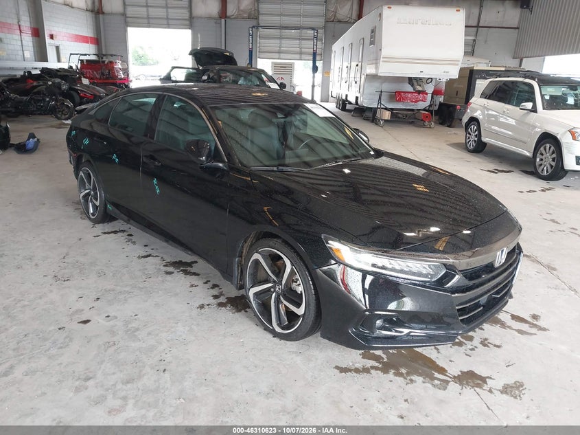 2022 Honda Accord VIN 1HGCV1F31NA095628 — IAAI salvage auction photo