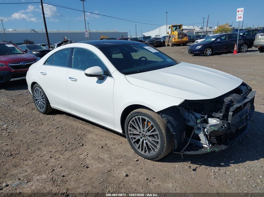 2025 Mercedes-benz Cla-klasse VIN W1K5J4GB0SN519756 — IAAI salvage auction photo