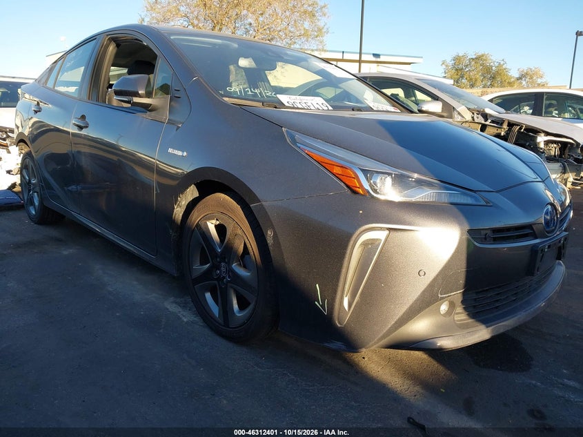 2022 Toyota Prius VIN JTDKAMFU1N3181381 — IAAI salvage auction photo