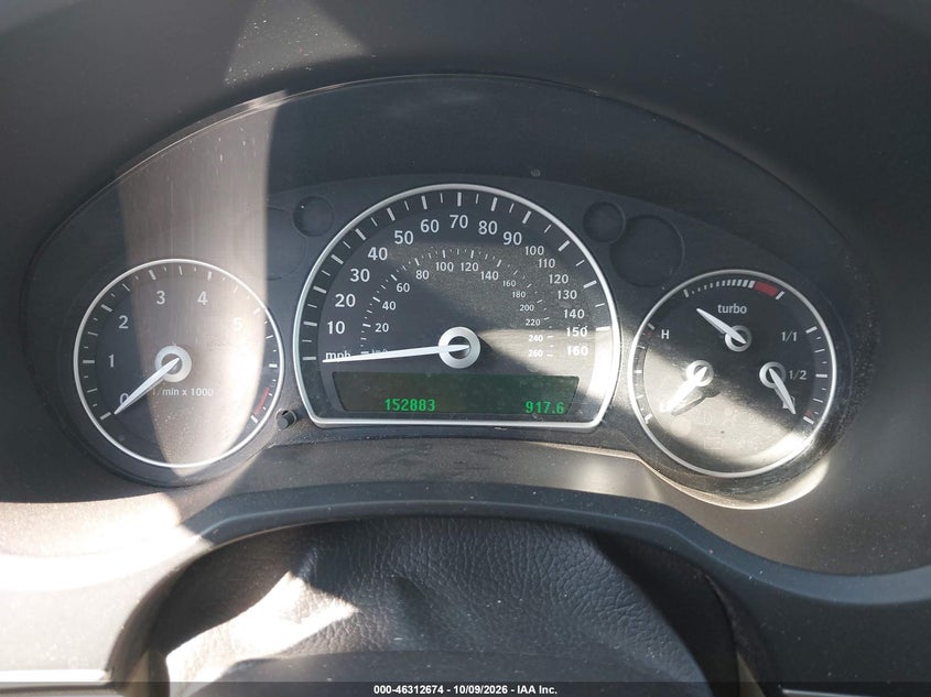 2008 Saab 9-3 VIN YS3FB79Y686006926 IAAI salvage auction — HAIL, Clear (Oklahoma), sold $100 on 2026-10-14 (photo 7)
