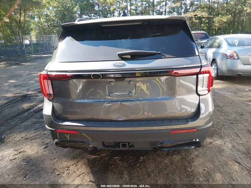 2026 Ford Explorer VIN 1FMUK8KH1TGA17149 IAAI salvage auction — REAR END, Enterprise Vehicles Clear Only (Pennsylvania), sold $28,500 on 2026-10-15 (photo 6)