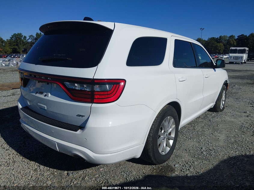 2026 Dodge Durango VIN 1C4RDHDG6TC186938 IAAI salvage auction — FRONT & REAR, Enterprise Vehicles Clear Only (Florida), sold $7,200 on 2026-10-14 (photo 4)