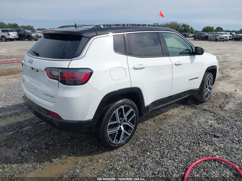 2025 Jeep Compass VIN 3C4NJDCN4ST601046 IAAI salvage auction — LEFT FRONT, Enterprise Vehicles Clear Only (Ohio), sold $15,250 on 2026-10-14 (photo 4)