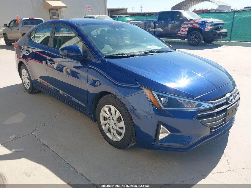 2020 Hyundai Elantra VIN 5NPD74LF2LH612261 — IAAI salvage auction photo