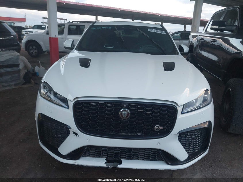 2022 Jaguar F-pace VIN SADCZ2EE5NA702372 IAAI salvage auction — UNKNOWN, Salvage (Arizona), sold $10,450 on 2026-10-20 (photo 6)