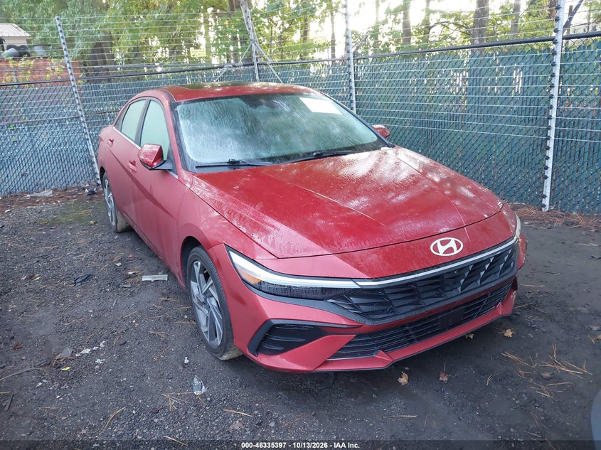 2025 Hyundai Elantra VIN KMHLS4DG9SU905141 — IAAI salvage auction photo