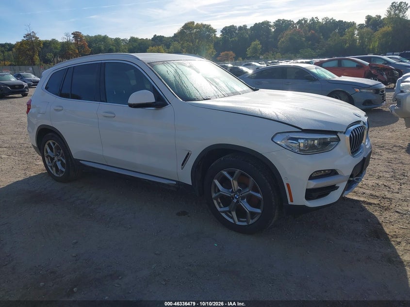 2020 BMW X3 VIN 5UXTY5C06L9D66657 — IAAI salvage auction photo