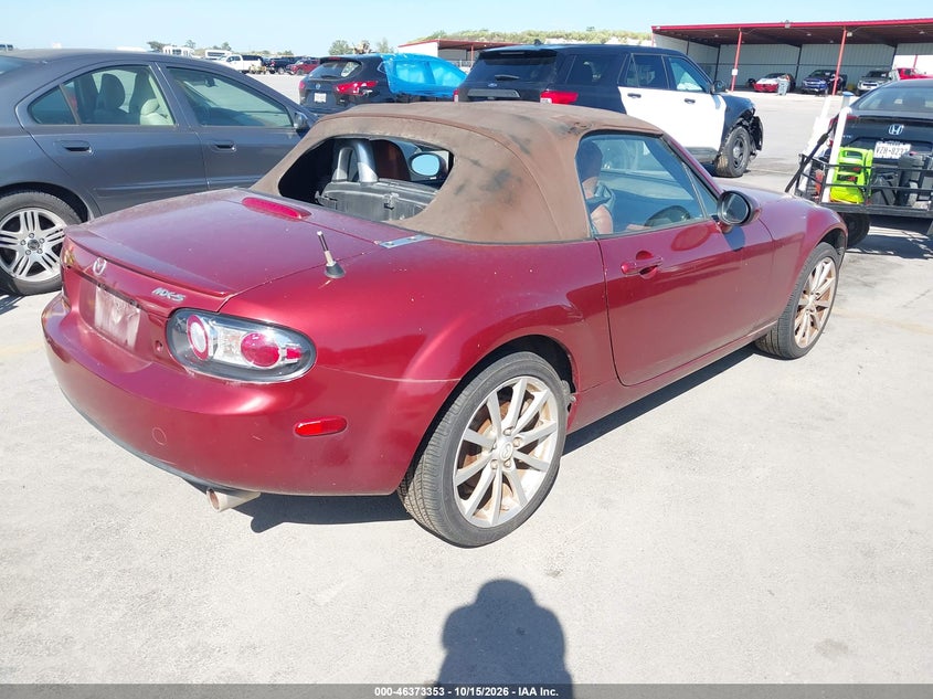 2006 Mazda Mx-5 VIN JM1NC25F760114432 IAAI salvage auction — NORMAL WEAR, Clear (Texas), sold $0 on 2026-10-24 (photo 4)