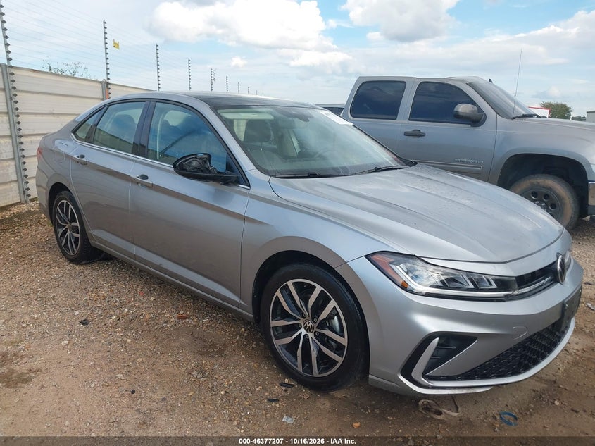 2025 Volkswagen Jetta VIN 3VW7X7BU9SM010199 — IAAI salvage auction photo