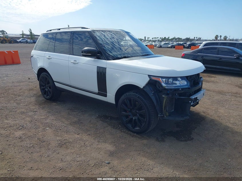 2014 Land rover RANGE ROVER VIN SALGS2EF6EA142140 IAAI salvage auction — FRONT END, Salvage (California), sold $3,500 on 2026-10-25 (photo 1)
