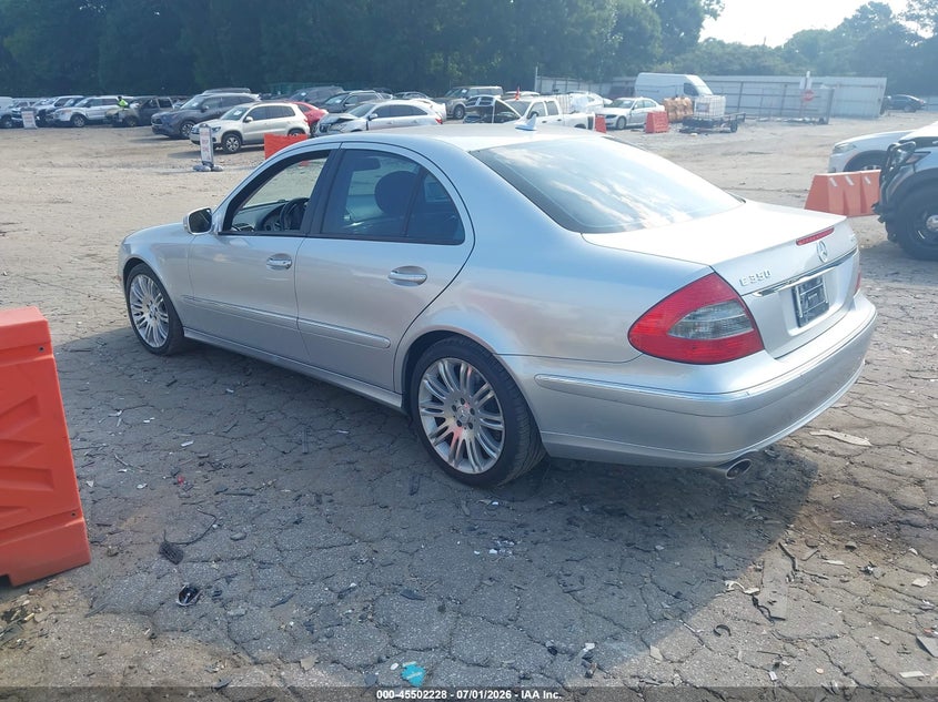 2007 Mercedes-benz E-class VIN WDBUF87X77X217787 IAAI salvage auction — REAR END, Salvage (Georgia), sold $1,400 on 2026-08-08 (photo 3)