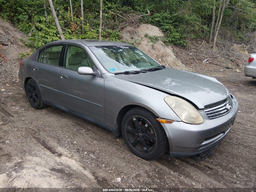 2004 Infiniti G35 VIN JNKCV51E84M619707 IAAI salvage auction — NORMAL WEAR, Clear (Rhode Island), sold $500 on 2026-07-28 (photo 1)