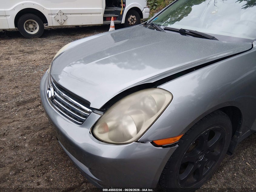 2004 Infiniti G35 VIN JNKCV51E84M619707 IAAI salvage auction — NORMAL WEAR, Clear (Rhode Island), sold $500 on 2026-07-28 (photo 6)