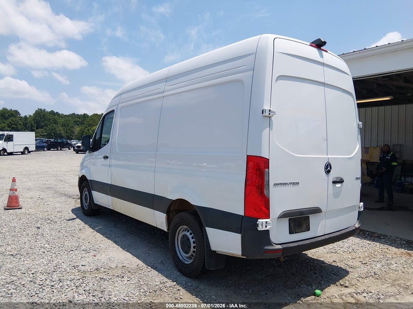 2025 Mercedes-benz Sprinter VIN W1Y4KBHY0ST201668 IAAI salvage auction — UNDERCARRIAGE, Enterprise Vehicles Clear Only (Florida), sold $29,650 on 2026-07-08 (photo 3)