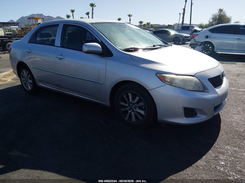 2009 Toyota Corolla VIN JTDBL40E99J050454 IAAI salvage auction — FRONT END, Salvage (Nevada), sold $1,400 on 2026-07-31 (photo 1)