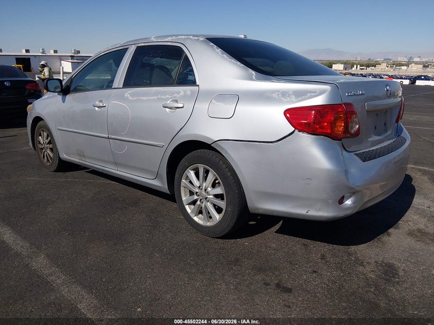 2009 Toyota Corolla VIN JTDBL40E99J050454 IAAI salvage auction — FRONT END, Salvage (Nevada), sold $1,400 on 2026-07-31 (photo 3)