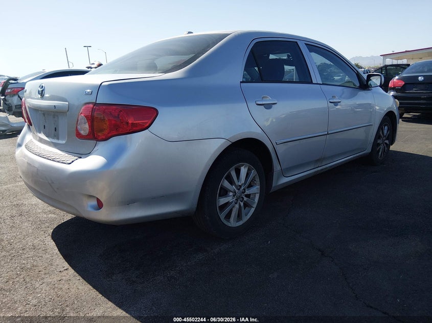 2009 Toyota Corolla VIN JTDBL40E99J050454 IAAI salvage auction — FRONT END, Salvage (Nevada), sold $1,400 on 2026-07-31 (photo 4)
