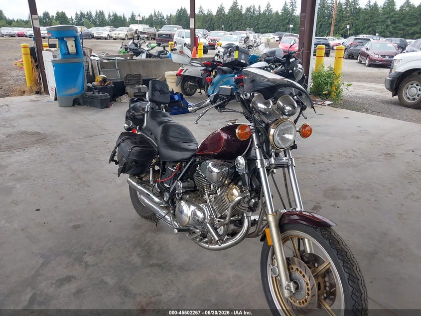 1988 Yamaha Xv1100 VIN JYA1TEE09JA029456 IAAI salvage auction — NORMAL WEAR, Clear (Washington), sold $25 on 2026-07-08 (photo 1)
