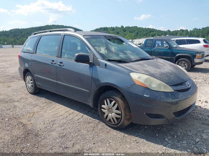 2006 Toyota Sienna VIN 5TDZA23C46S435938 IAAI salvage auction — NORMAL WEAR, Clear (Alabama), sold $850 on 2026-07-22 (photo 1)