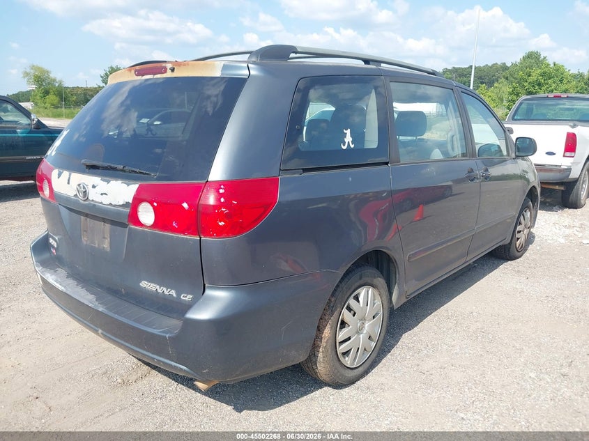 2006 Toyota Sienna VIN 5TDZA23C46S435938 IAAI salvage auction — NORMAL WEAR, Clear (Alabama), sold $850 on 2026-07-22 (photo 4)