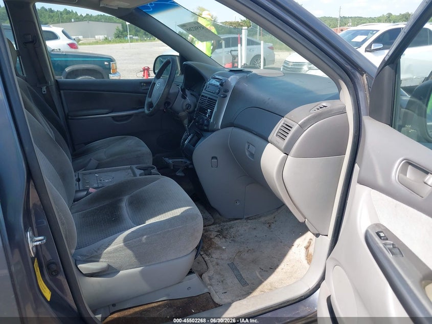 2006 Toyota Sienna VIN 5TDZA23C46S435938 IAAI salvage auction — NORMAL WEAR, Clear (Alabama), sold $850 on 2026-07-22 (photo 5)