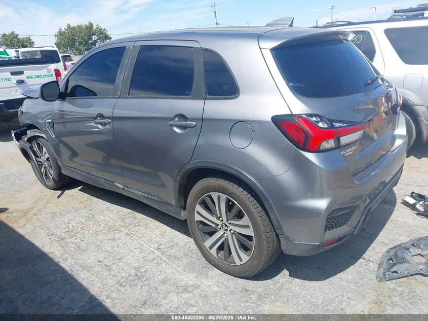 2020 Mitsubishi Outlander VIN JA4AR3AU9LU023216 IAAI salvage auction — FRONT END, Salvage Title, sold $25 on 2026-07-30 (photo 3)