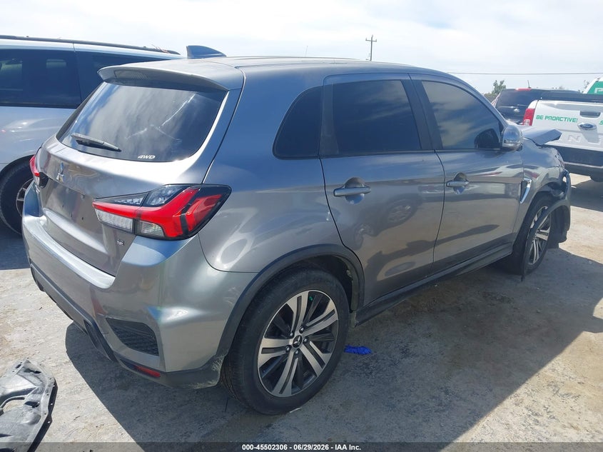 2020 Mitsubishi Outlander VIN JA4AR3AU9LU023216 IAAI salvage auction — FRONT END, Salvage Title, sold $25 on 2026-07-30 (photo 4)