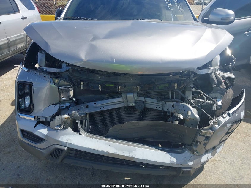2020 Mitsubishi Outlander VIN JA4AR3AU9LU023216 IAAI salvage auction — FRONT END, Salvage Title, sold $25 on 2026-07-30 (photo 6)