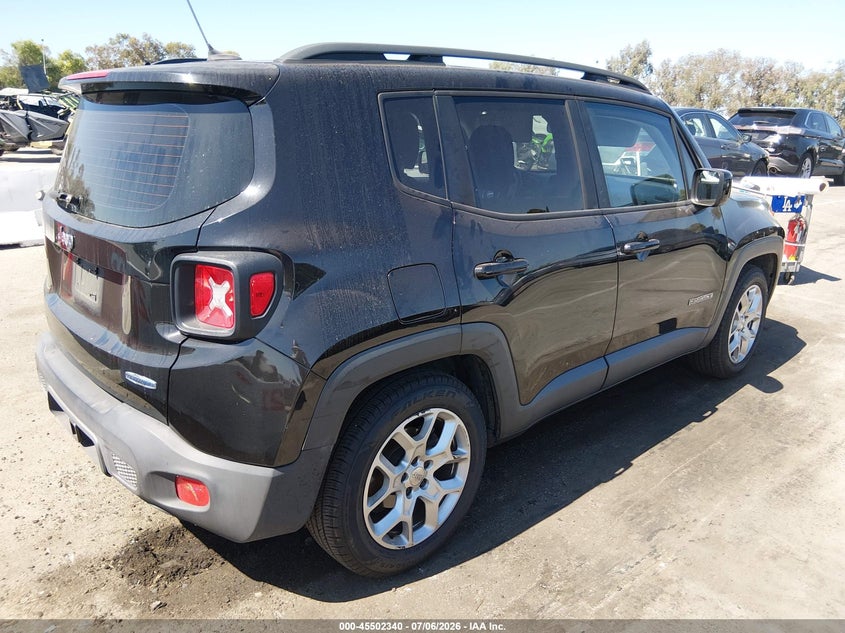 2015 Jeep Renegade VIN ZACCJABT5FPB26719 IAAI salvage auction — SIDE, Salvage (California), sold $2,625 on 2026-07-16 (photo 4)