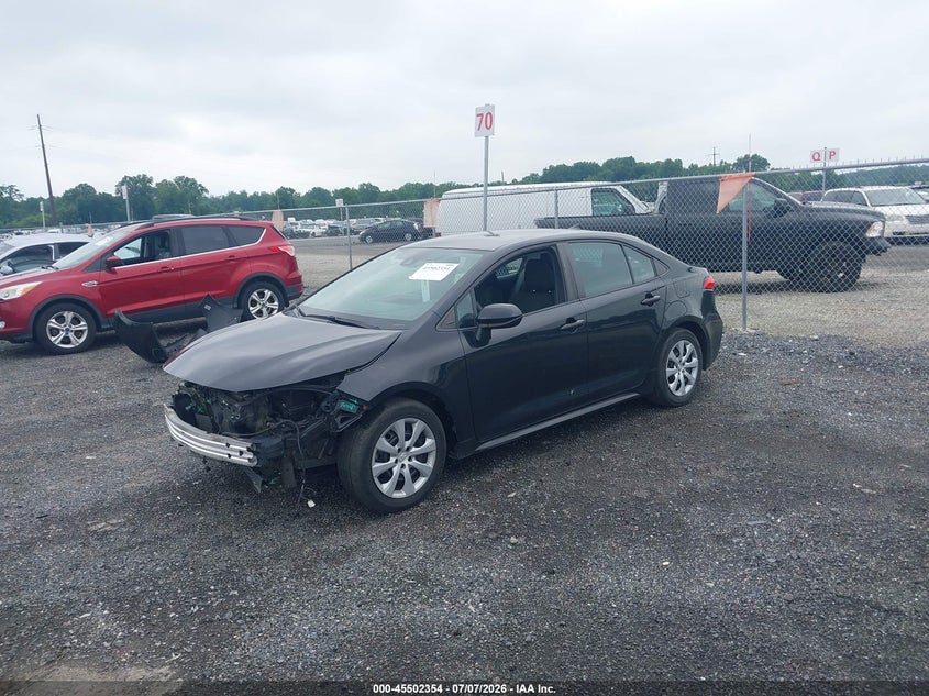 2020 Toyota Corolla VIN 5YFEPRAE2LP073302 IAAI salvage auction — FRONT END, Salvage - 75% Or Less (Maryland), sold $4,100 on 2026-07-20 (photo 2)
