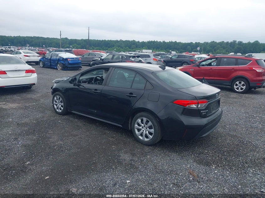 2020 Toyota Corolla VIN 5YFEPRAE2LP073302 IAAI salvage auction — FRONT END, Salvage - 75% Or Less (Maryland), sold $4,100 on 2026-07-20 (photo 3)