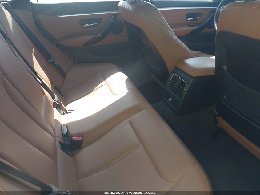 2016 BMW 4er VIN WBA4A9C53GG505460 IAAI salvage auction — RIGHT SIDE, Salvage Title, sold $3,050 on 2026-08-20 (photo 8)