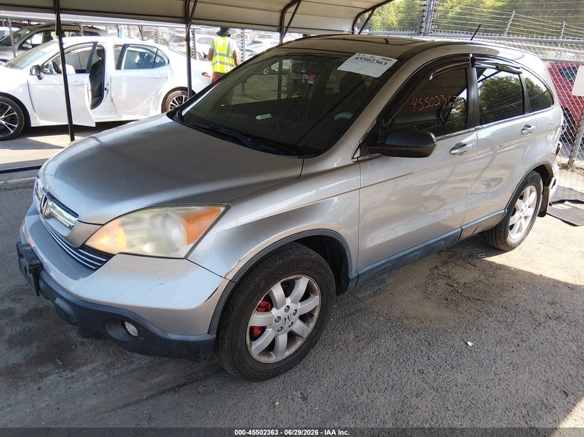 2007 Honda Cr-v VIN JHLRE48767C114727 IAAI salvage auction — REAR END, Salvage (Connecticut), sold $900 on 2026-07-16 (photo 2)