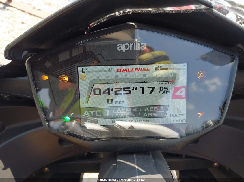 2023 Aprilia Rs VIN ZD4KSUG02PS001475 IAAI salvage auction — LEFT FRONT, Salvage (Pennsylvania), sold $3,000 on 2026-08-18 (photo 7)