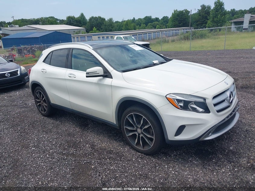 2016 Mercedes-benz Gla-klasse VIN WDCTG4EB0GJ256728 IAAI salvage auction — LEFT FRONT, Salvage (South Carolina), sold $2,750 on 2026-07-23 (photo 1)
