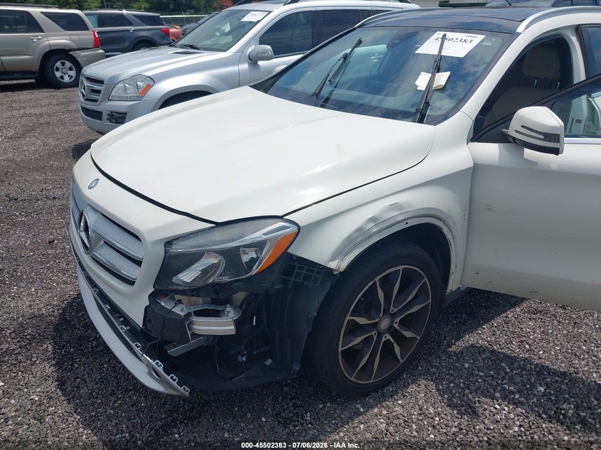 2016 Mercedes-benz Gla-klasse VIN WDCTG4EB0GJ256728 IAAI salvage auction — LEFT FRONT, Salvage (South Carolina), sold $2,750 on 2026-07-23 (photo 6)
