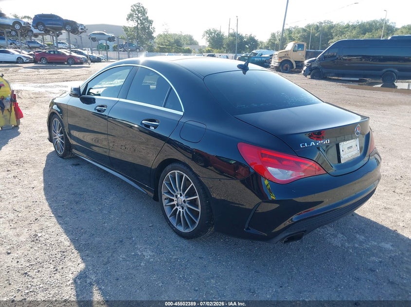2016 Mercedes-benz Cla-klasse VIN WDDSJ4EBXGN377641 IAAI salvage auction — SIDE, Rebuildable (Florida), sold $1,000 on 2026-07-28 (photo 3)