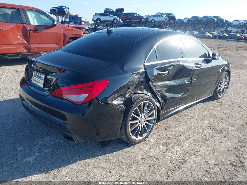 2016 Mercedes-benz Cla-klasse VIN WDDSJ4EBXGN377641 IAAI salvage auction — SIDE, Rebuildable (Florida), sold $1,000 on 2026-07-28 (photo 4)