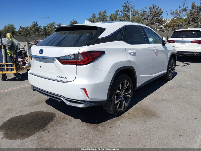 2017 Lexus Rx VIN 2T2BGMCA1HC011084 IAAI salvage auction — FRONT END, Salvage (California), sold $12,200 on 2026-07-29 (photo 4)