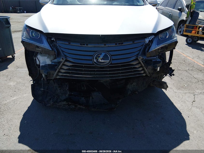 2017 Lexus Rx VIN 2T2BGMCA1HC011084 IAAI salvage auction — FRONT END, Salvage (California), sold $12,200 on 2026-07-29 (photo 6)