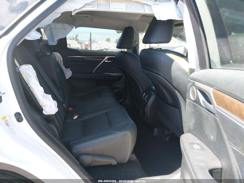 2017 Lexus Rx VIN 2T2BGMCA1HC011084 IAAI salvage auction — FRONT END, Salvage (California), sold $12,200 on 2026-07-29 (photo 8)